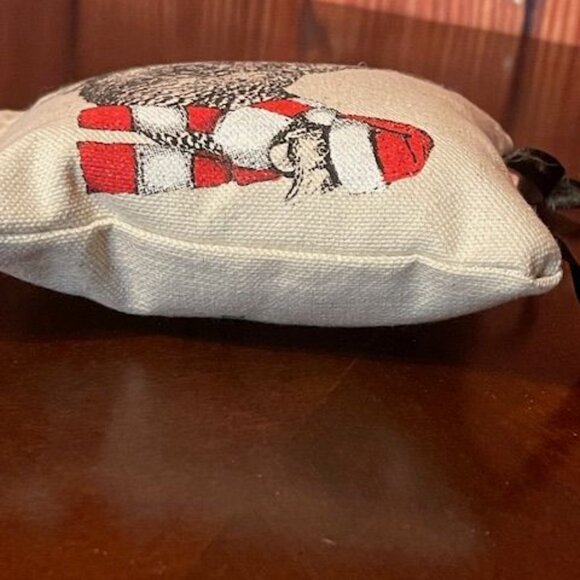 Eric & Christopher Chicken Christmas Ornament Mini Pillow Home Decoration - Picture 4 of 8